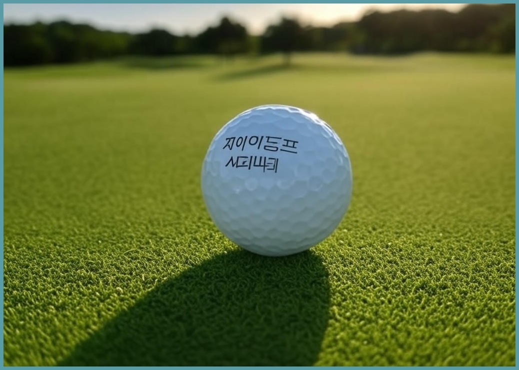 지아이골프 시그널 V2 비거리 퍼팅라인 고반발 소프트 2피스 골프공, 1개, 12개입